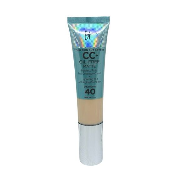IT Cosmetics CC+ Oil-Free Matte Cream SPF 40 - 1.08 fl oz / 32 ml - Fair Light - Picture 2 of 5